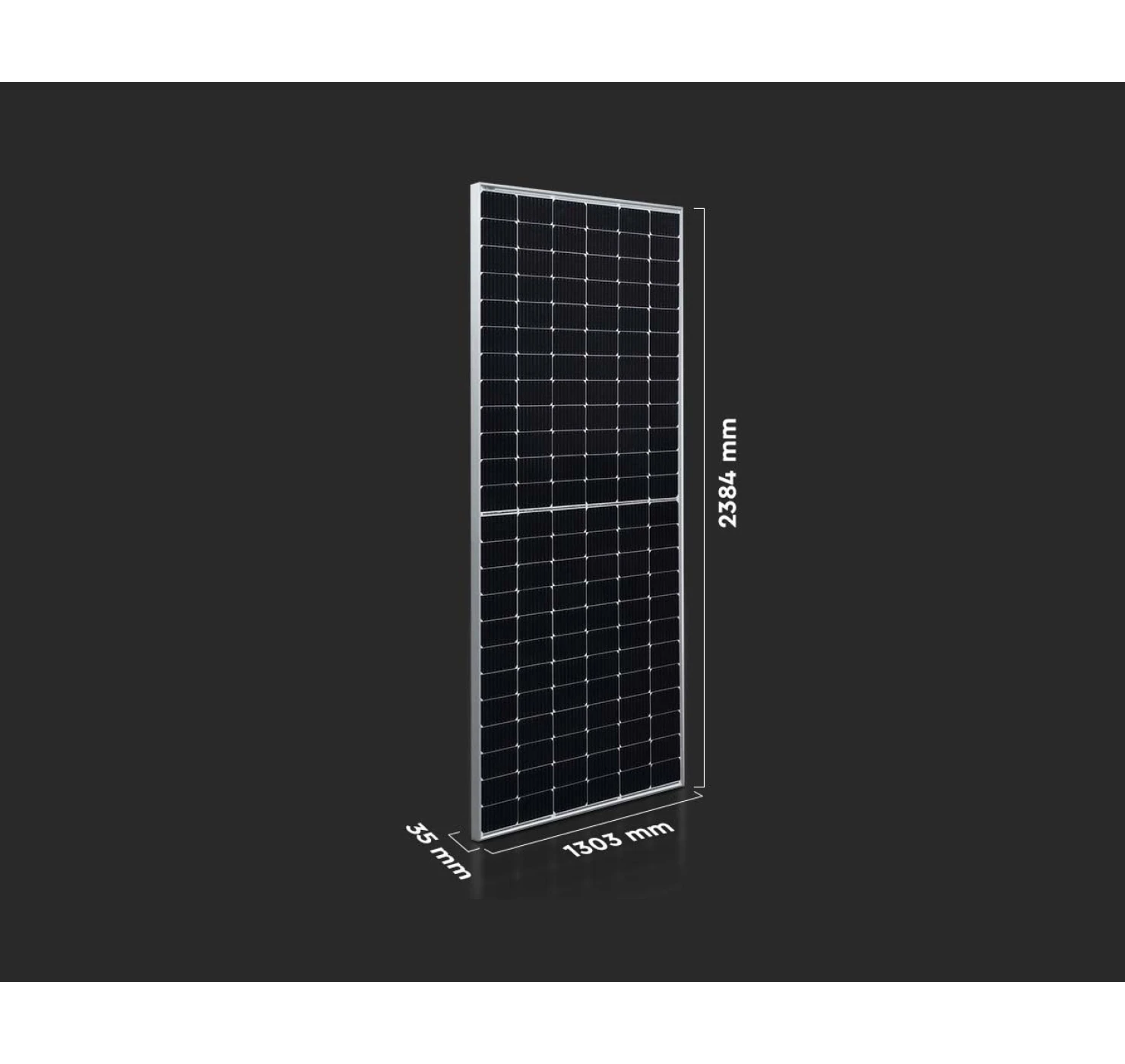 550W Сонячна панель моно V-TAC від 1 палети