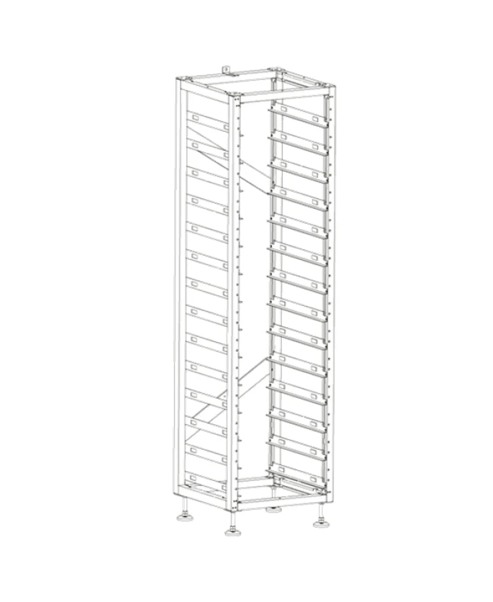 Акумуляторна стійка Deye BOS-A-Rack14 для Deye BOS-A-Pack7.68