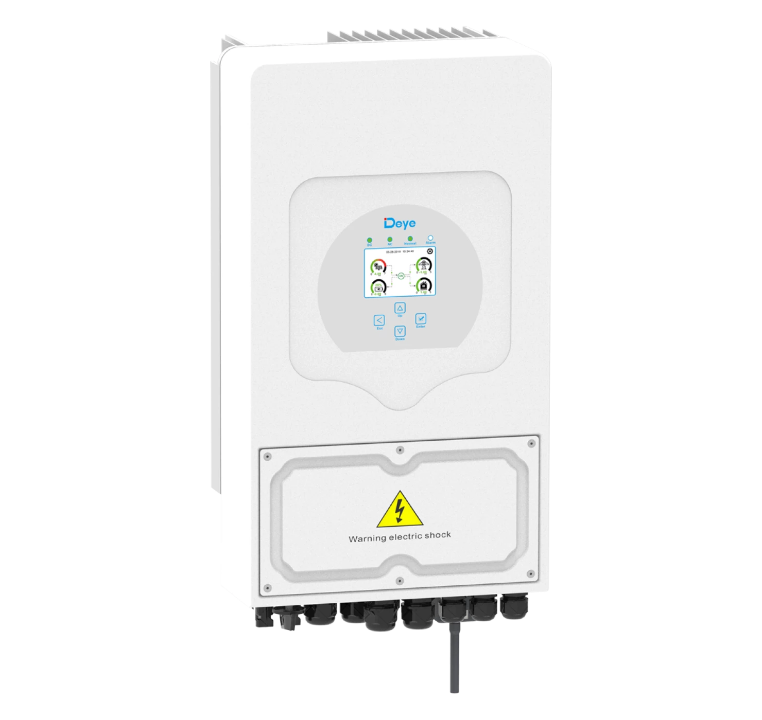 12kW  Гібридний інвертор DEYE 48V-battery 3 MPPT Wi-Fi 230V 1 фаза