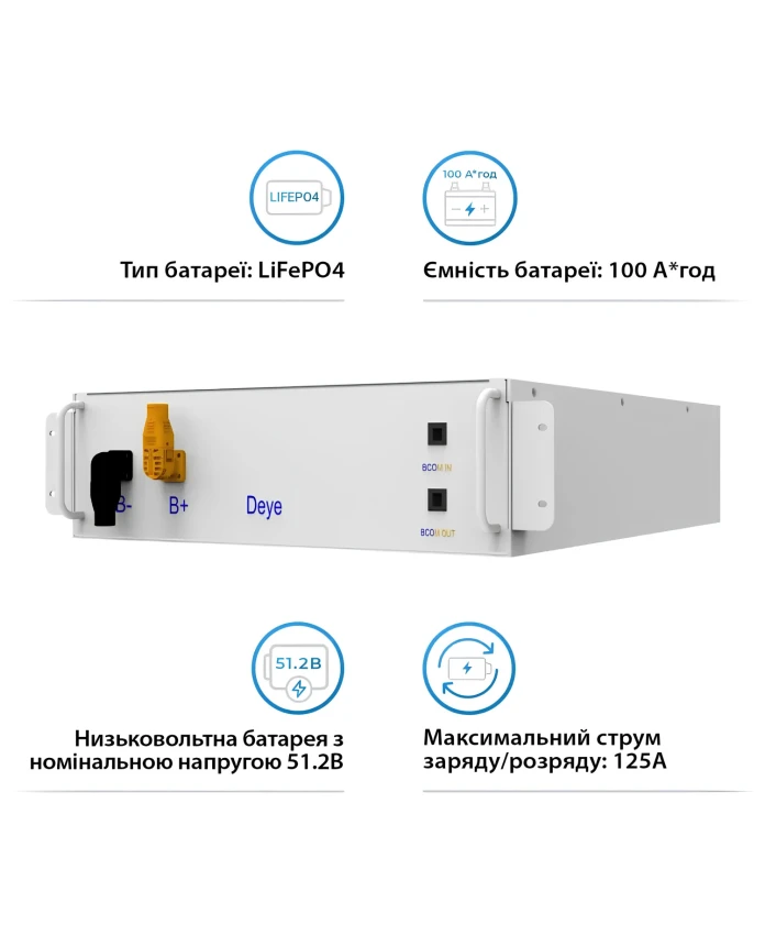 Акумуляторний модуль Deye BOS-GM5.1